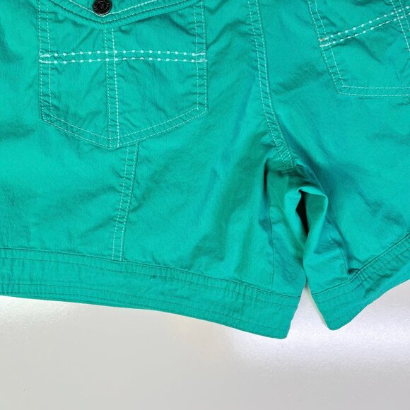 Kuhl Size 6 Teal Shorts 6" Inseam - Picture 7 of 11